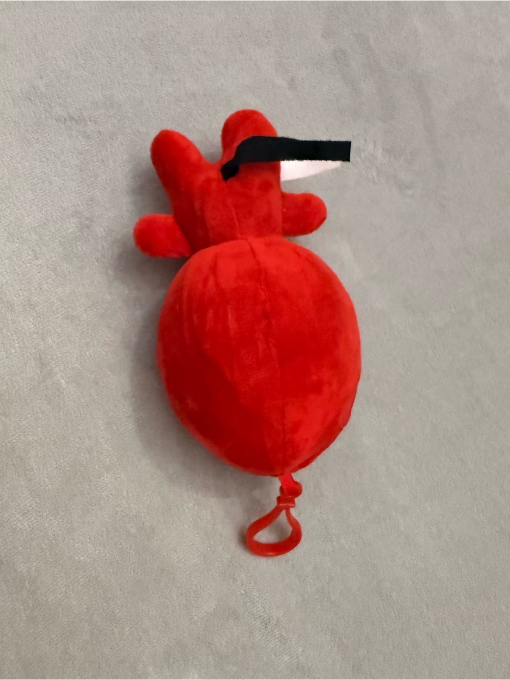 Squid Game Red Guard Plush Keychain Doll Toy Red Hooded Figure Netflix Series - Picture 4 of 5
